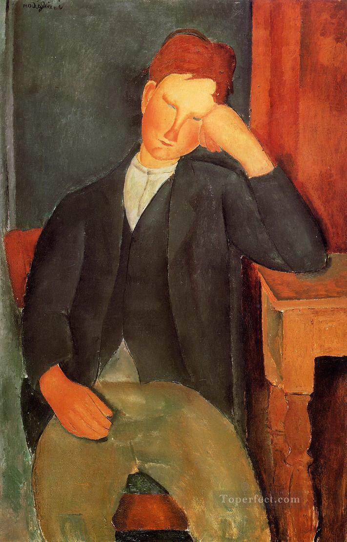 el joven aprendiz Amedeo Modigliani Pintura al óleo